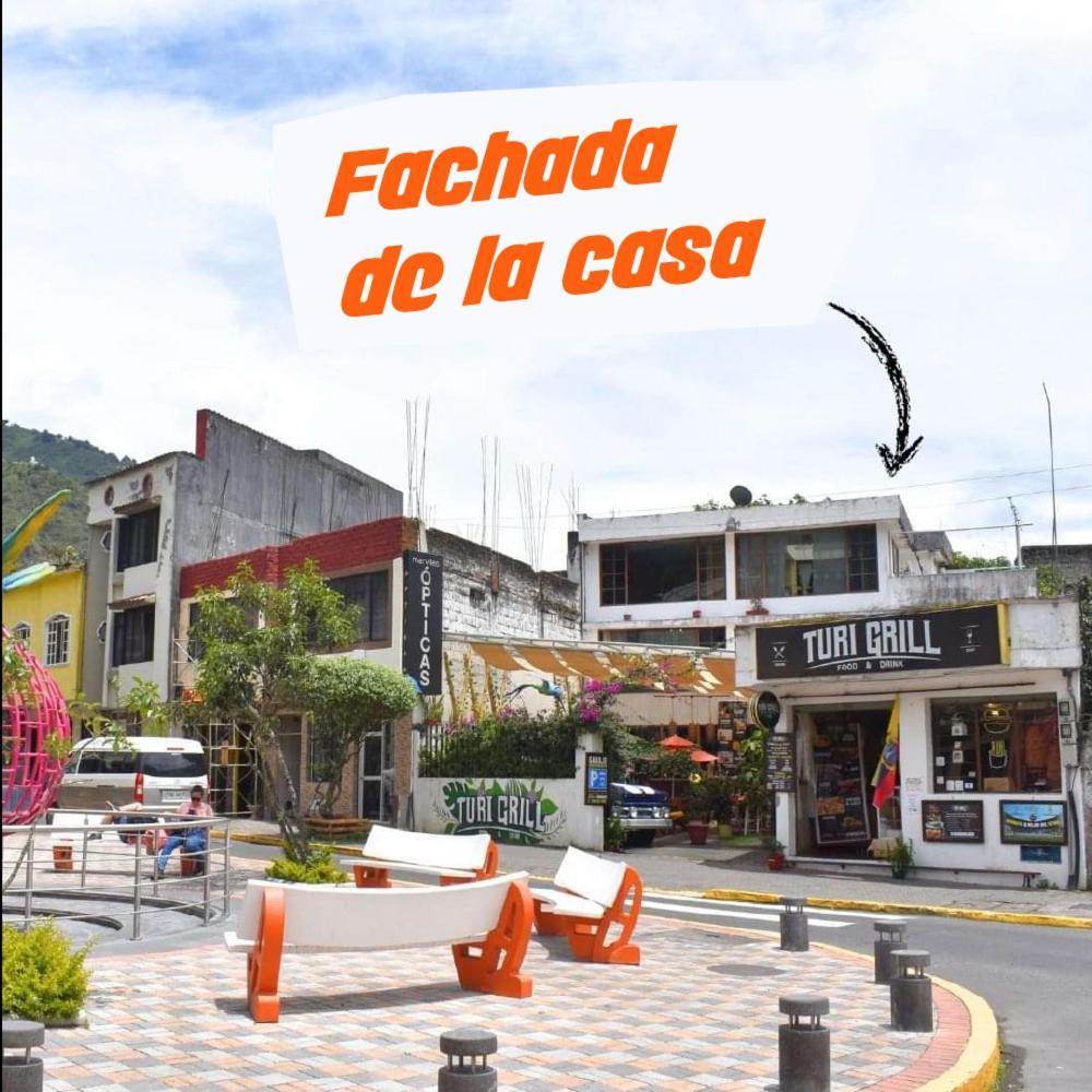 Matrimonial Turi Centro De La Ciudad, Garaje Apartment Banos  Luaran gambar